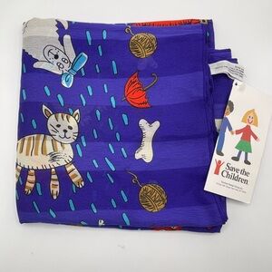 The Echo Design Scarf Cats and Dogs 34x34